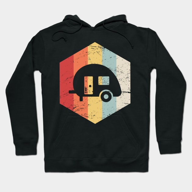 Retro Vintage RV Camper Hoodie by MeatMan